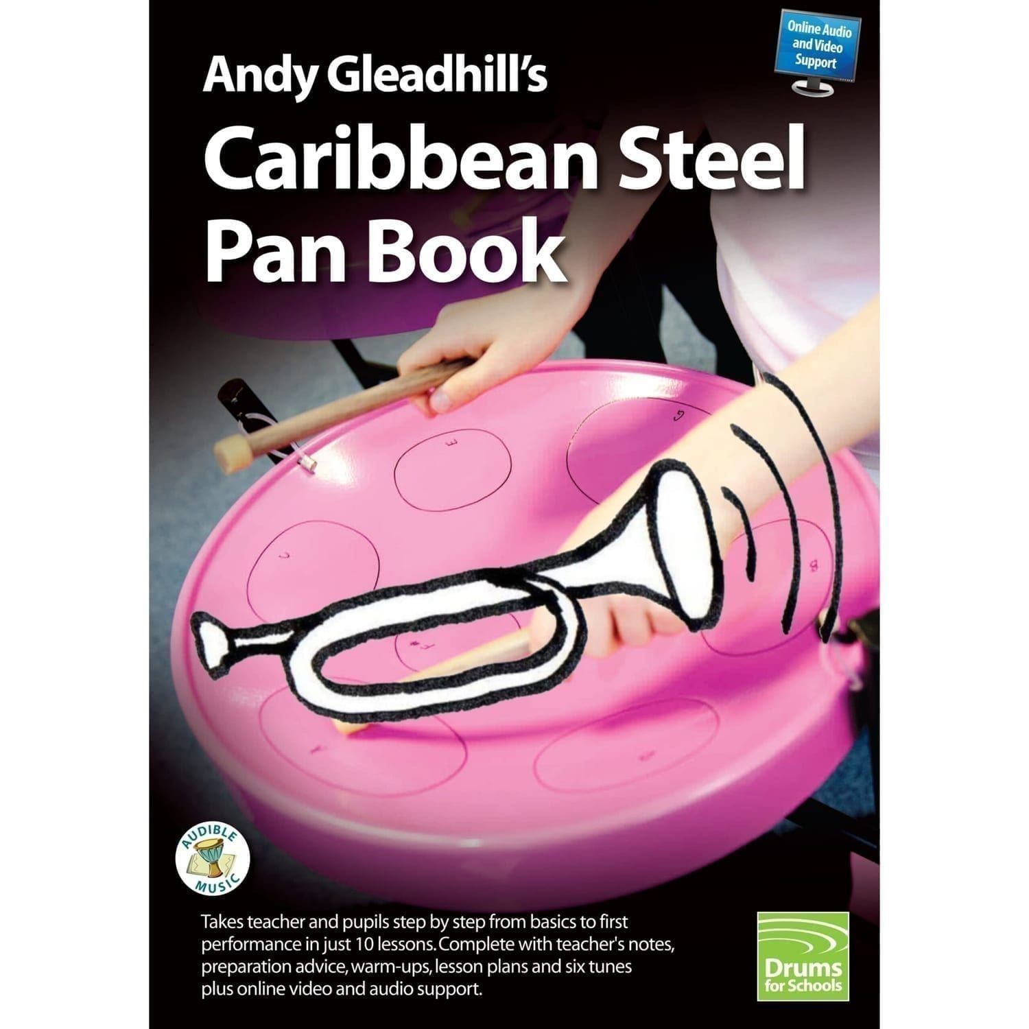 Andy Gleadhills Caribbean Steel Pan Book audio cover