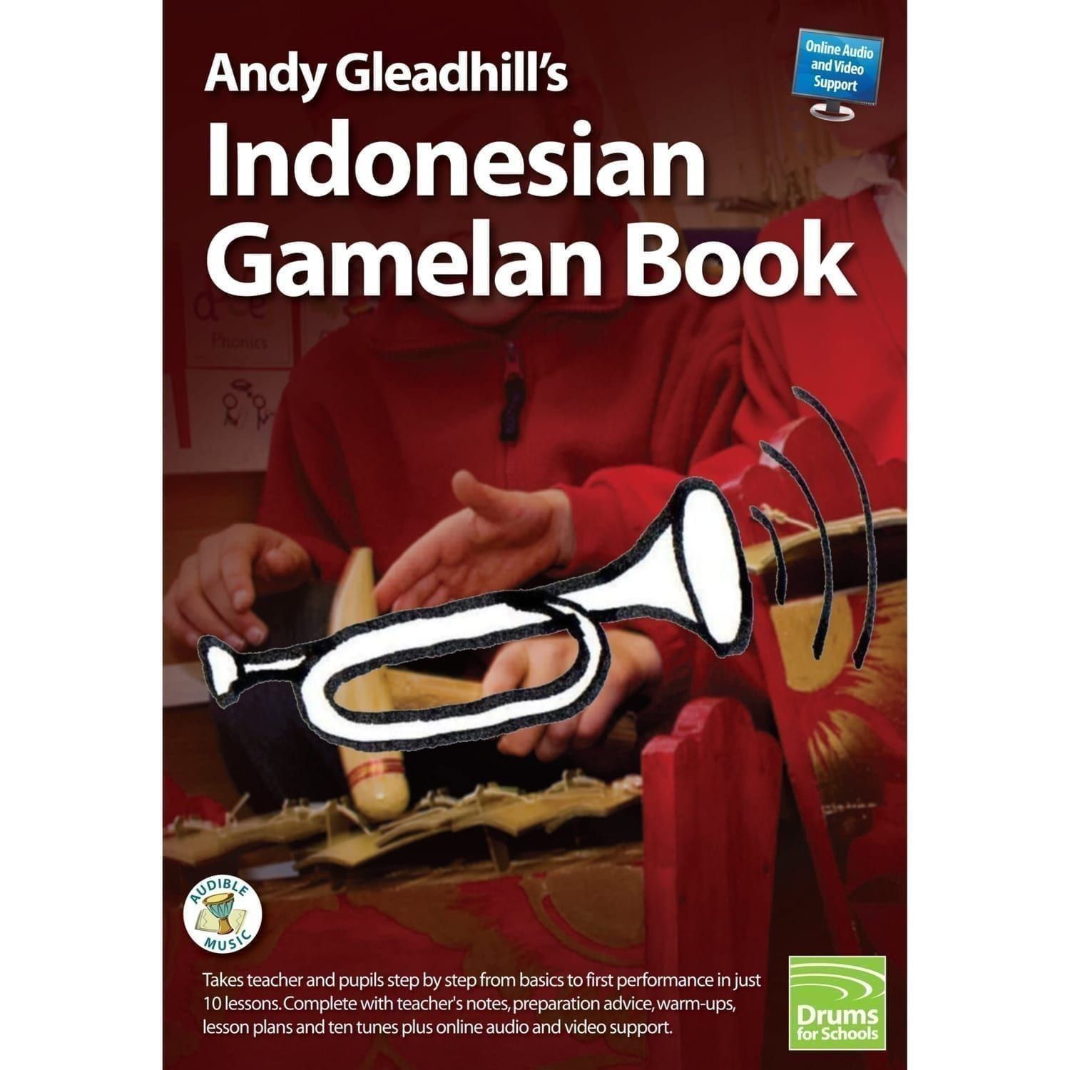 Andy Gleadhills Indonesian Gamelan Book audio cover