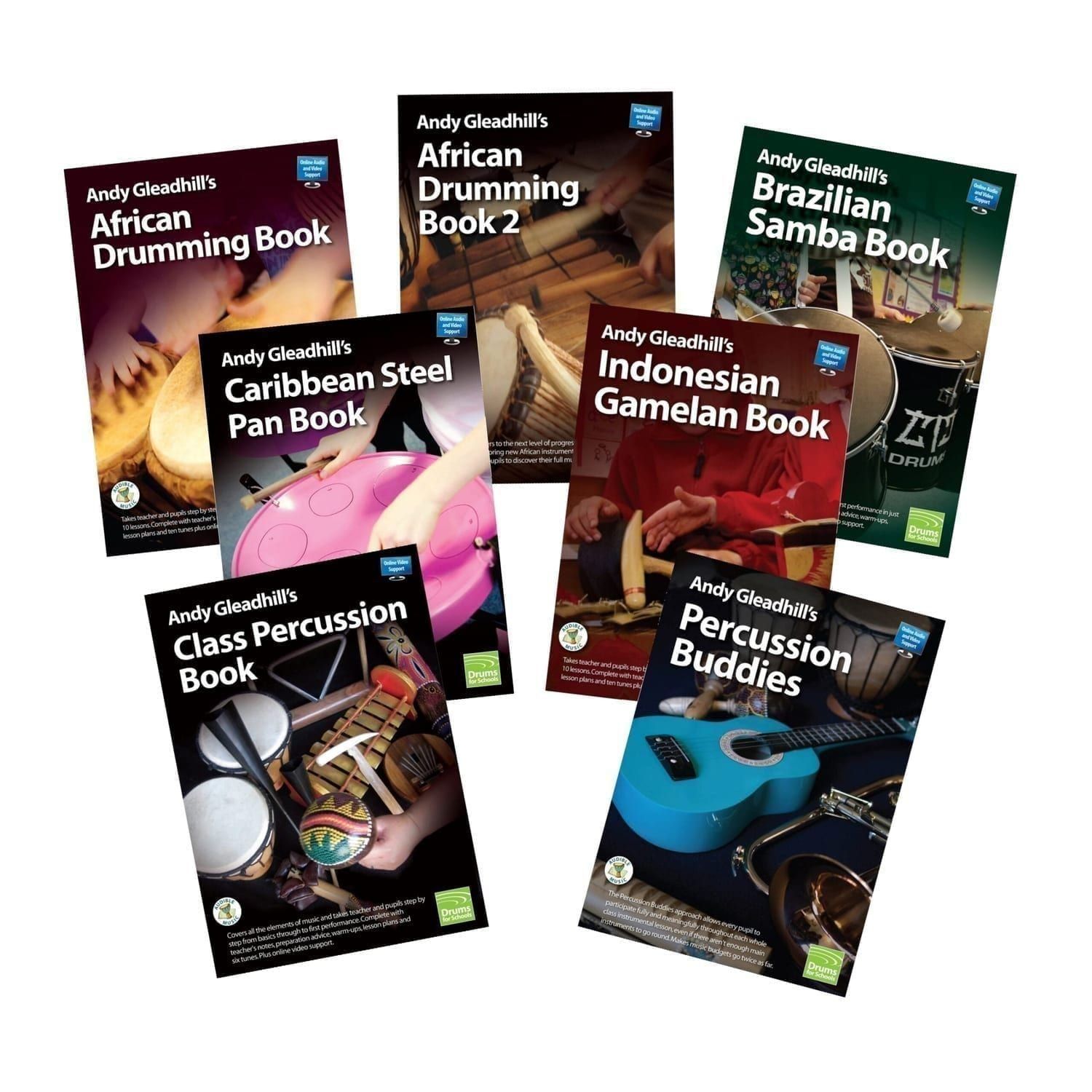 Image showing of Andy Gleadhill's Teaching Guide Books Montage
