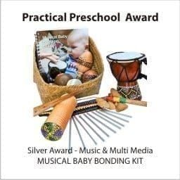 Practical Pre-School Silver Award for the Musical Baby Bonding Kit