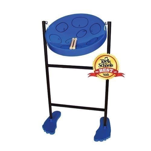Jumbie Jam Steel Pan Drum - Floor Standing blue
