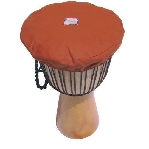 Drum Hat 14in diameter brown canvas waterproof main