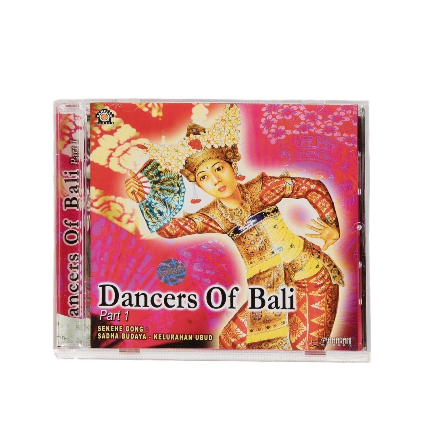 This is a product image of the case for the Dancers of Bali: Part 1 CD.