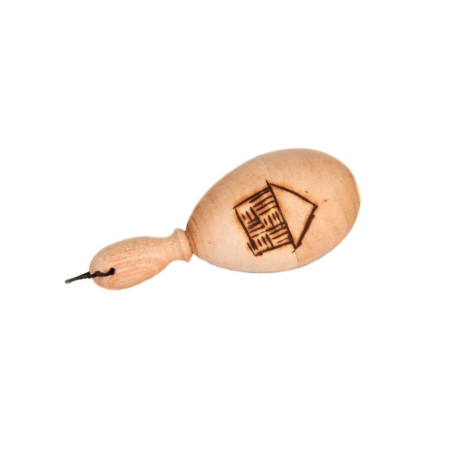 Egg on Stick - Large - 9cm, Early Years, from different angle.