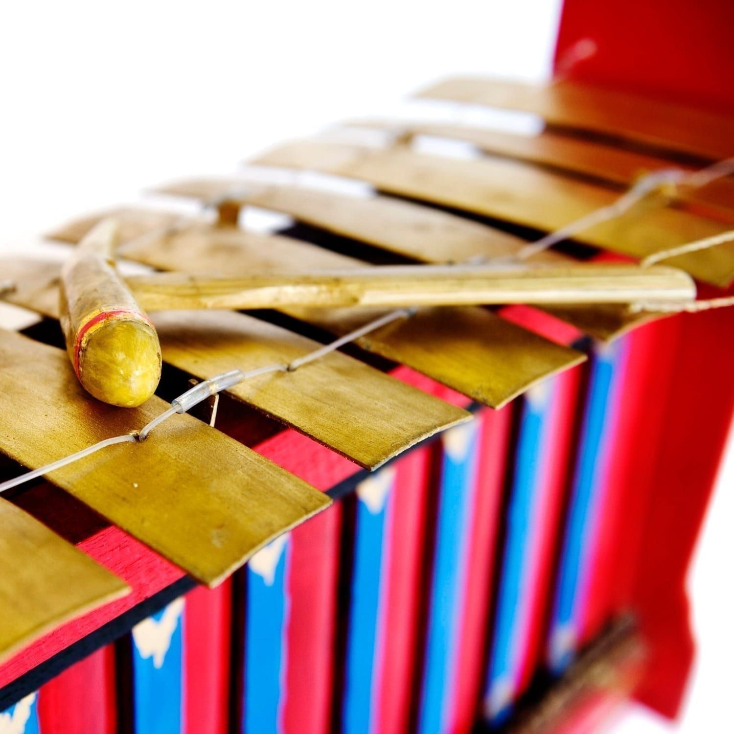 Gamelan (Gangsa Ugal) - Budget - Large 10 key, detailed shot.