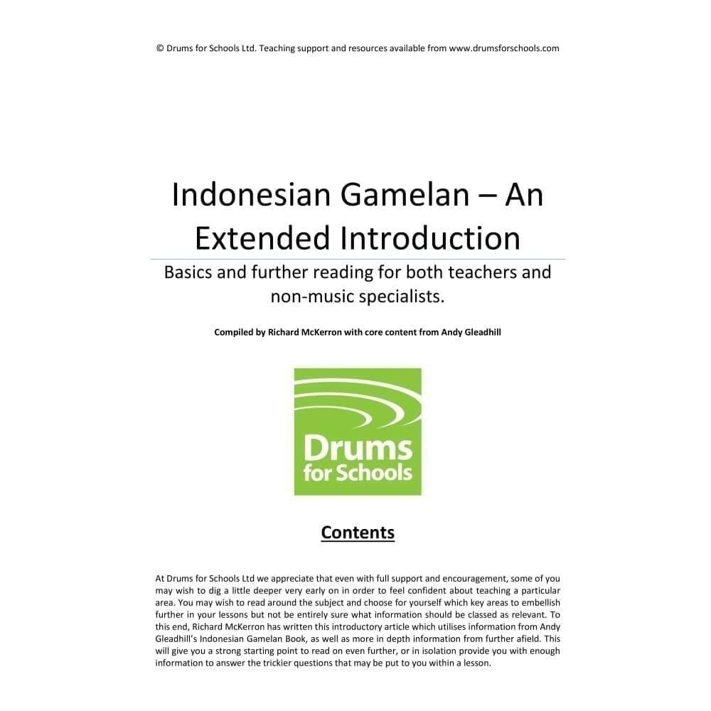 Indonesian Gamelan Article Cover