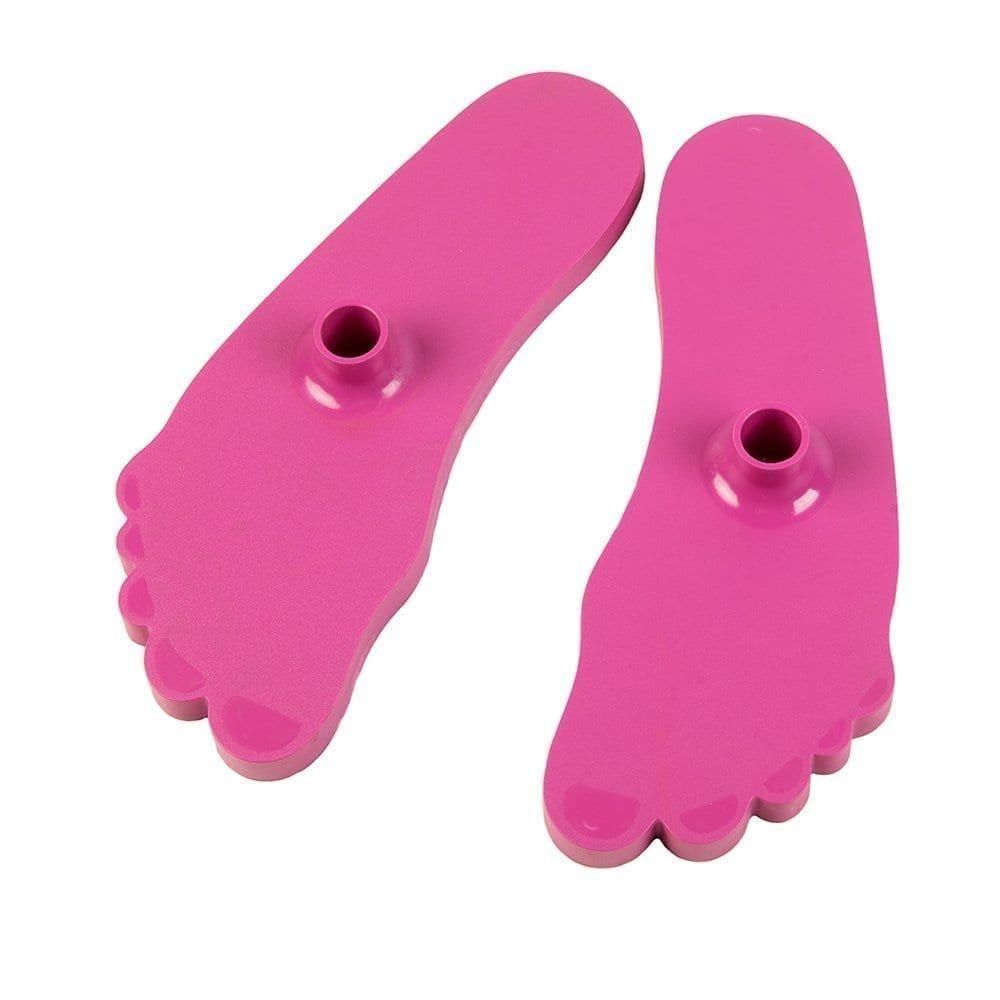 Jumbie Jam Feet - pair, top down.