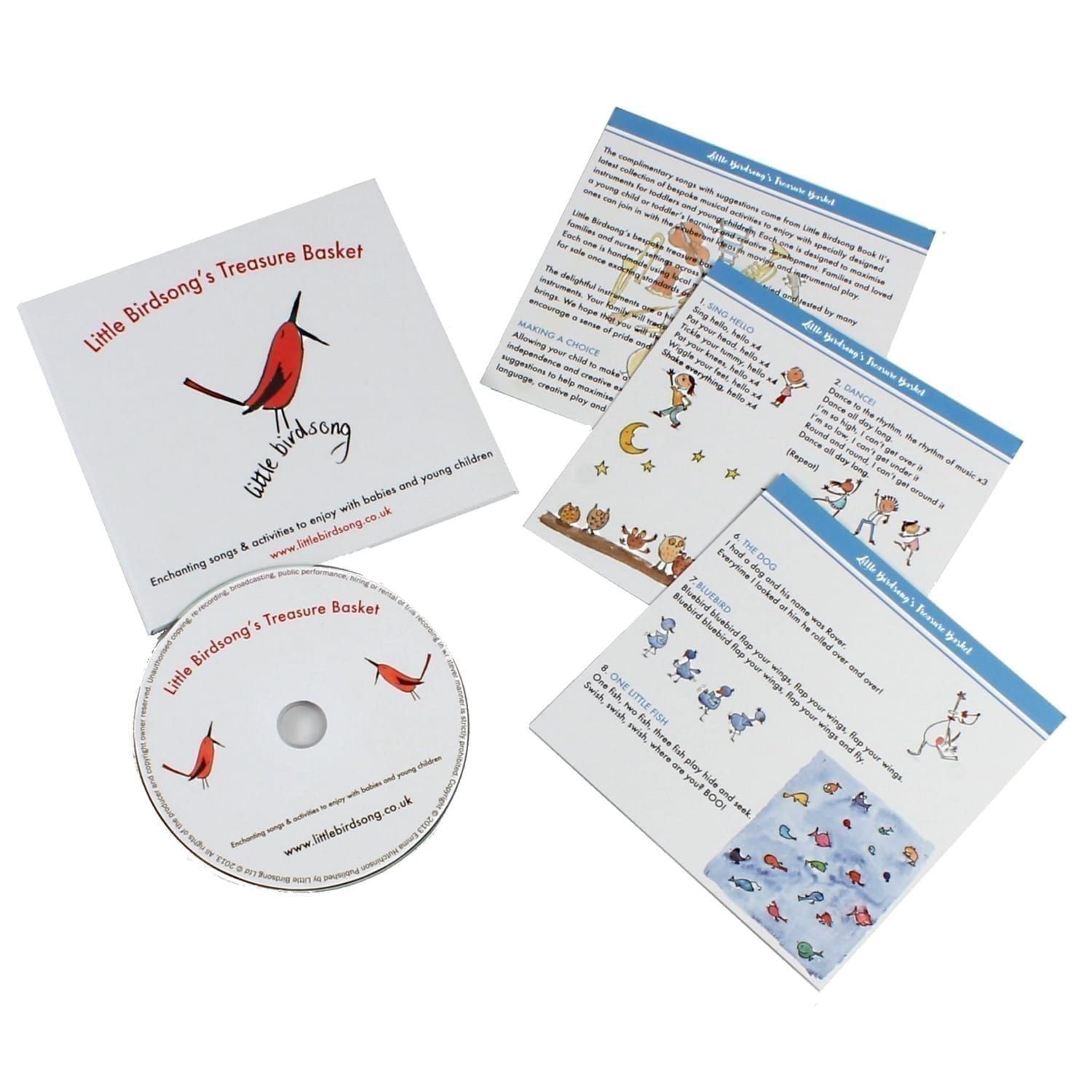 Little Birdsong Treasure Basket support materials.