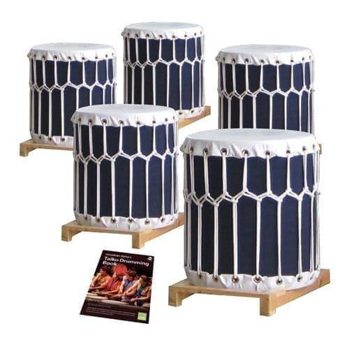 Japanese Taiko 5 Pipe Drum Class Pack main