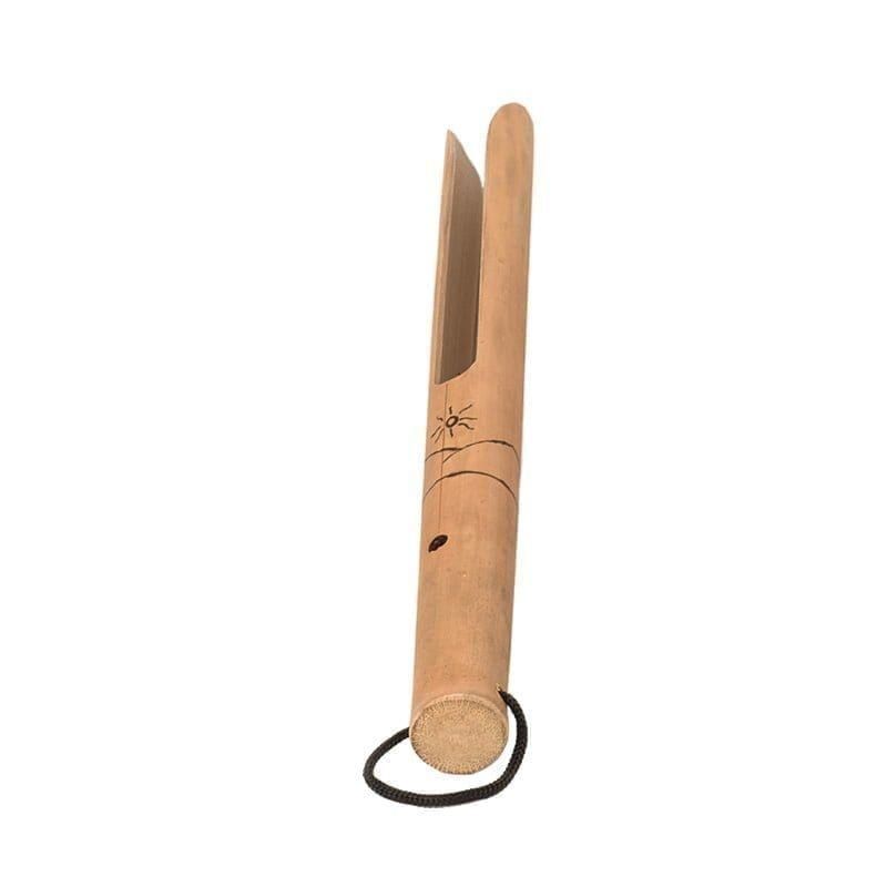 Bamboo buzzer small 35cm – compact, decorative, and creates a bright, high-pitched tone.