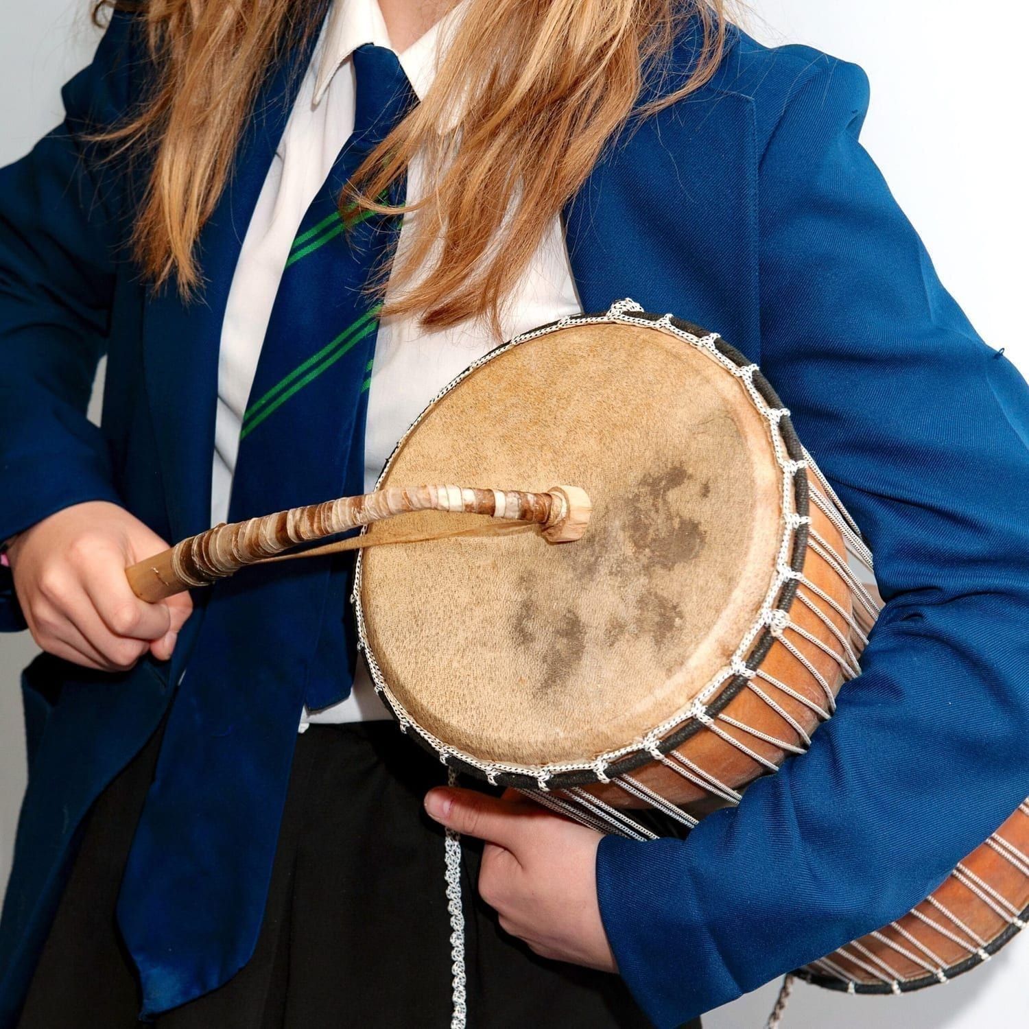 AD-tadrpr40 - Talking drum premium 40cm high action close clw