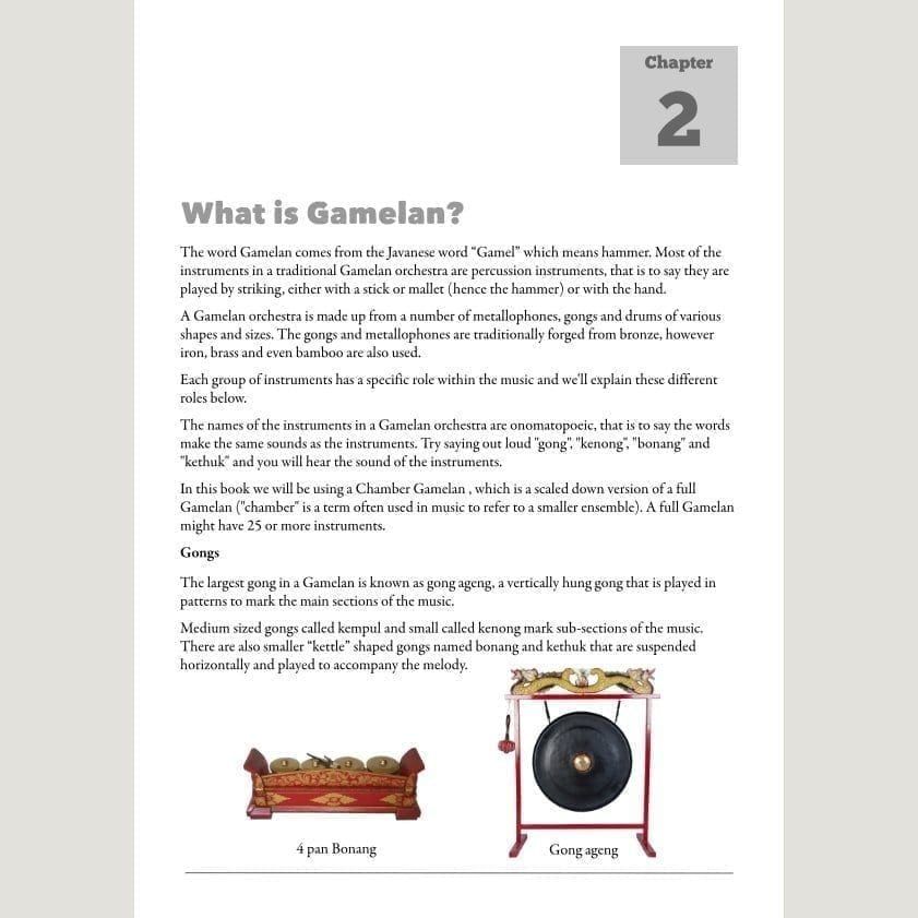 Image showing What is Gamelan from Andy Gleadhill's Indonesian Gamelan Book