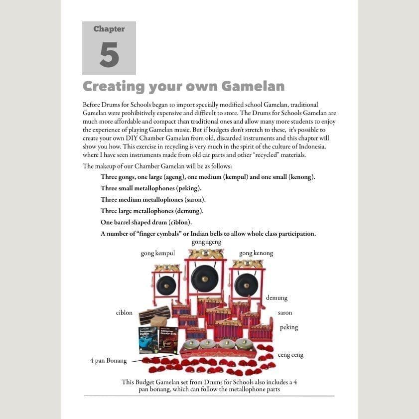 Image showing Creating Your Own Gamelan from Andy Gleadhill's Indonesian Gamelan Book