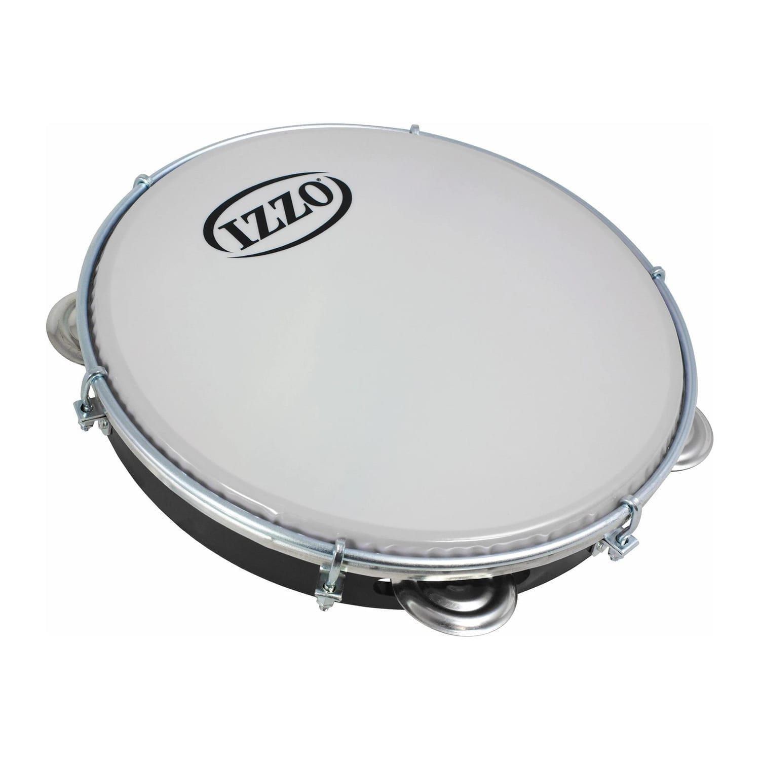 BS-pand10-Izzo - Pandeiro 10in diameter, Izzo - IZ3430-black