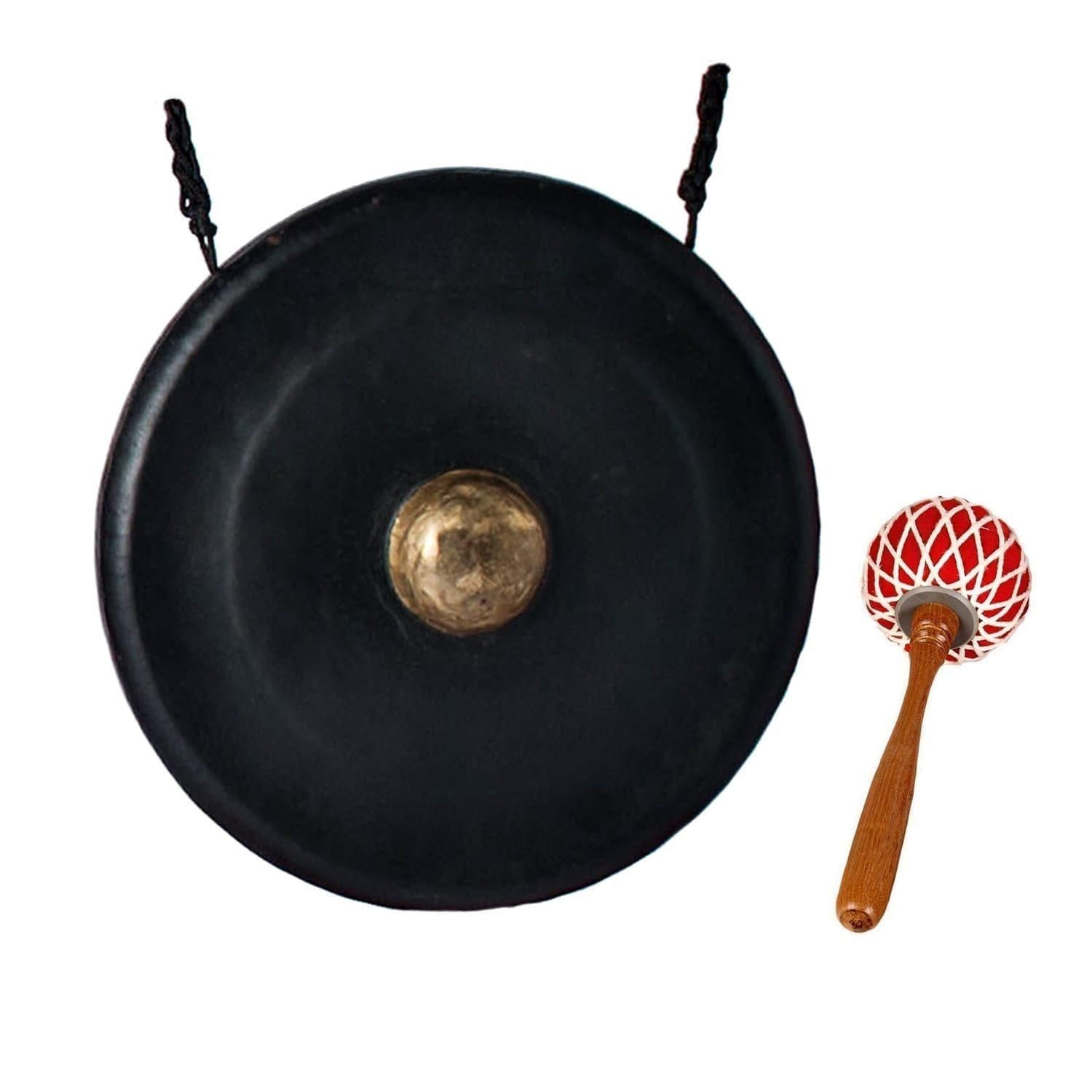 20 inch gong premium - crafted in Bali with steel body and brass centre.