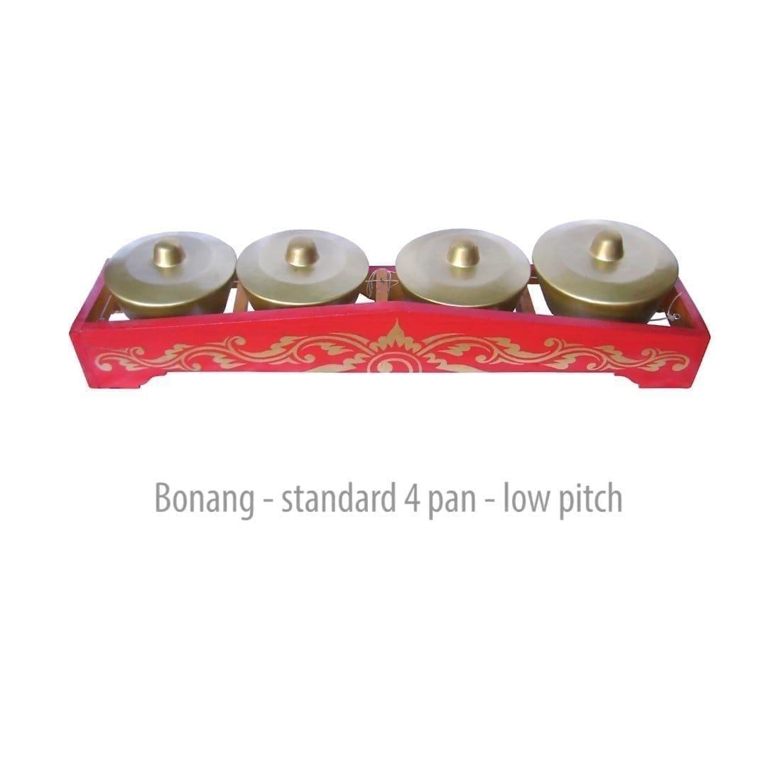 Bonang Standard 4 Pan - Low Pitch
