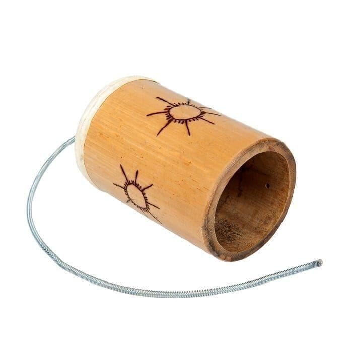 This is a product image of Drums for Schools 15cm bamboo thunder drum