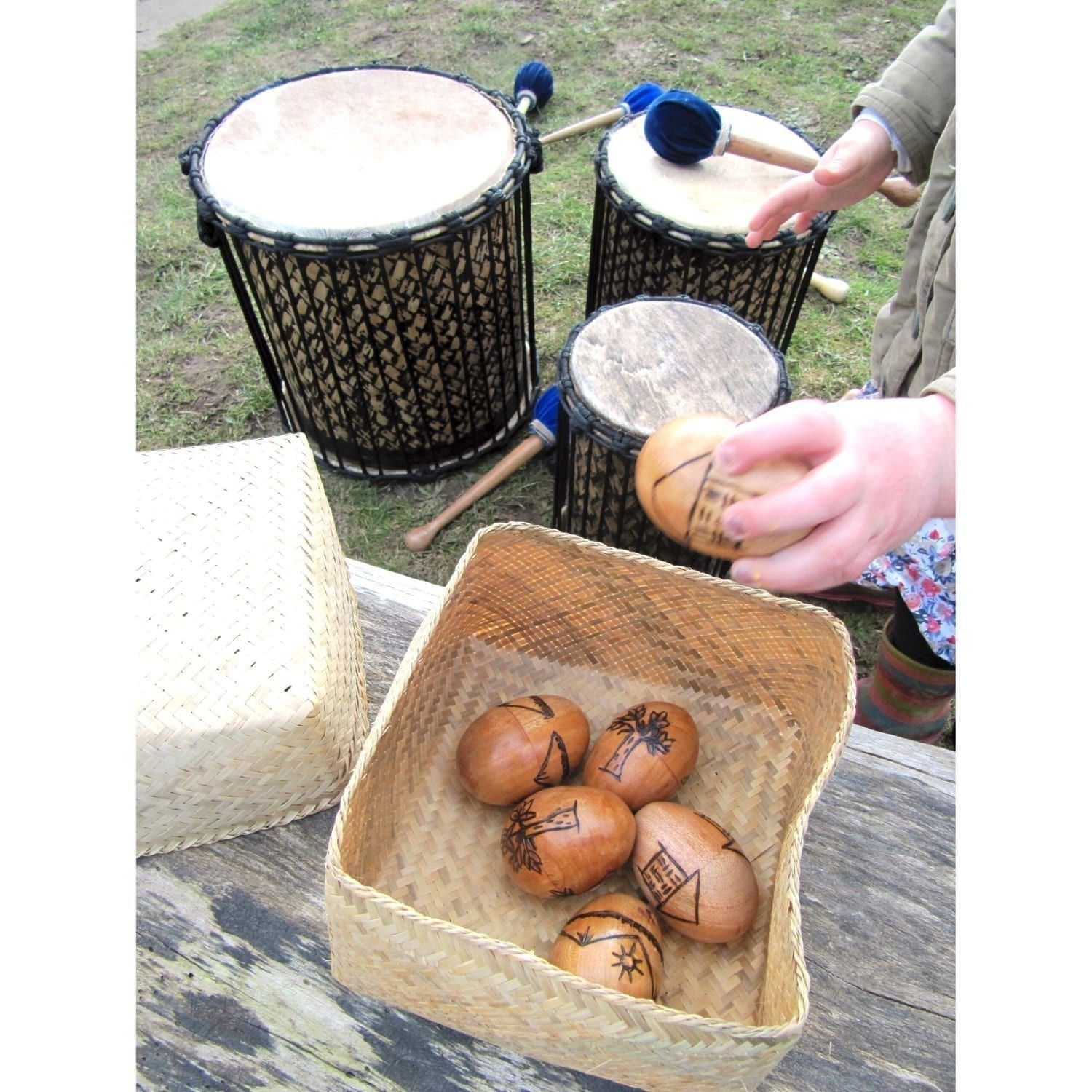 This is a product image of drums and eggs kit