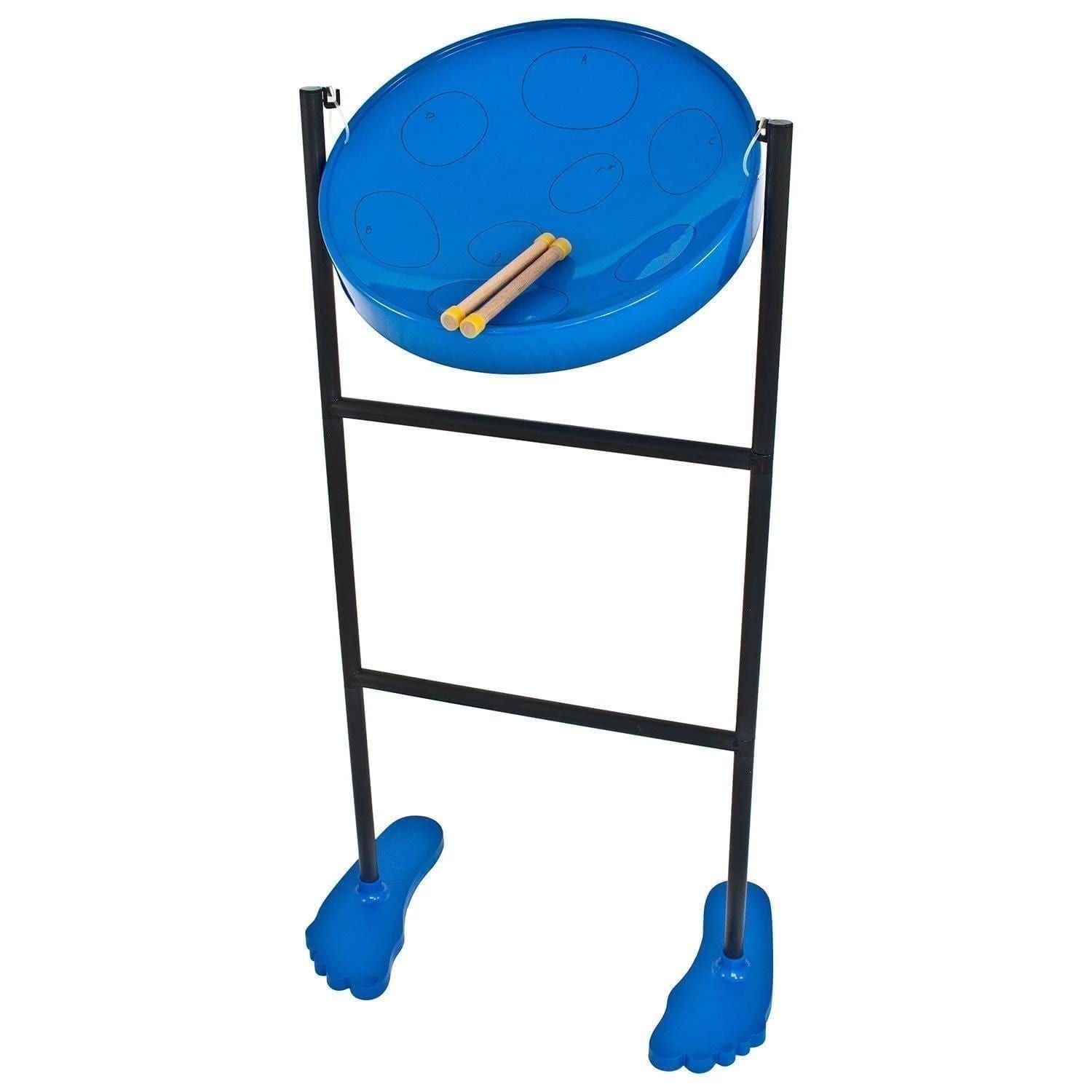 SP-JJfsbl - Jumbie Jam Steel Pan Floor Standing blue - JJ1058-BL