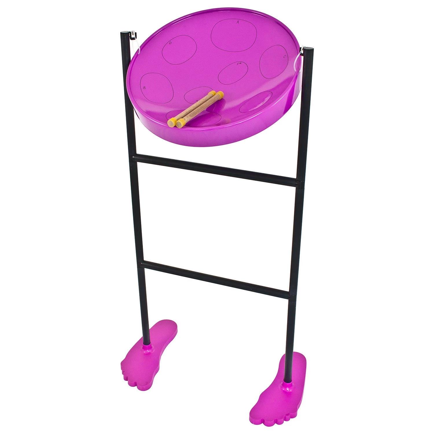 SP-JJfspu - Jumbie Jam Steel Pan Floor Standing purple - JJ1058-PU