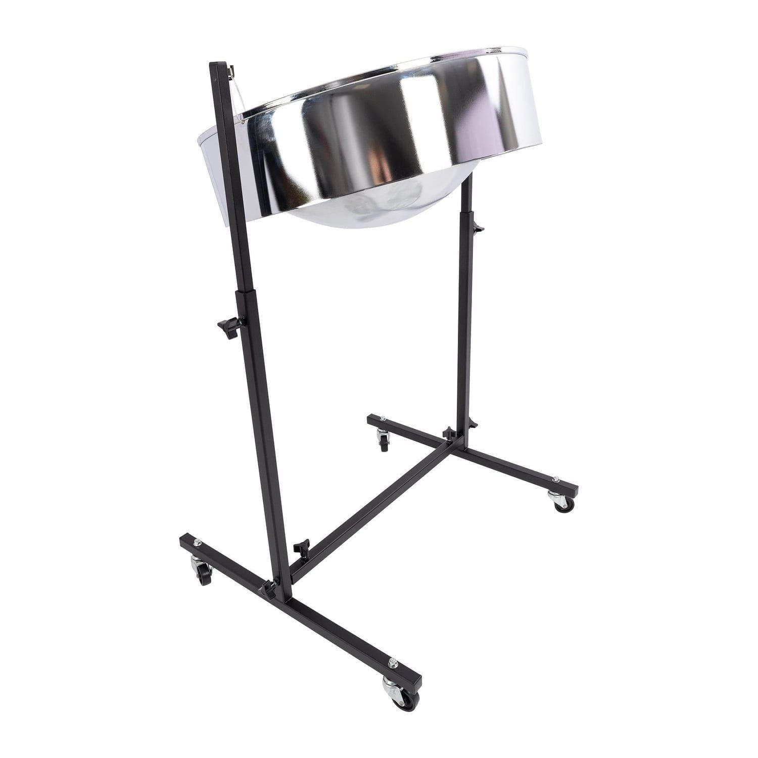 SP-leCgi - Lead Steel Pan in C Panyard Chrome Gig-Ready Pack - PP9100-angled