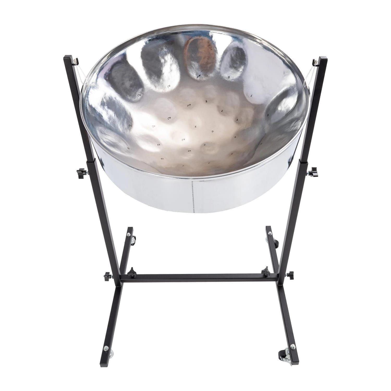 SP-leCgi - Lead Steel Pan in C Panyard Chrome Gig-Ready Pack - PP9100-front