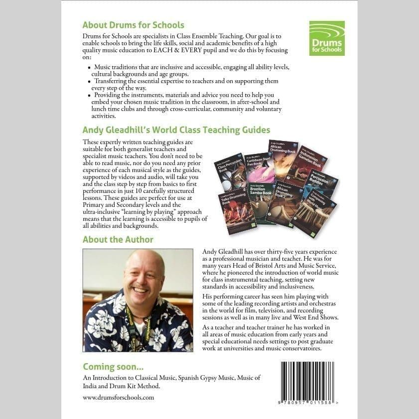 Back Cover of Andy Gleadhill Percussion Buddies