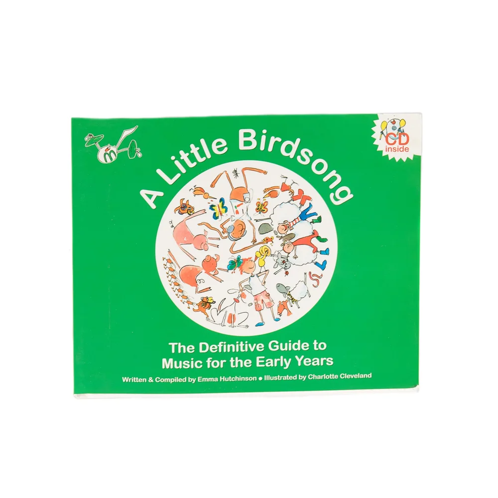 Little Birdsong Book cover (CD inside), Early Years music guide for toddlers and teachers