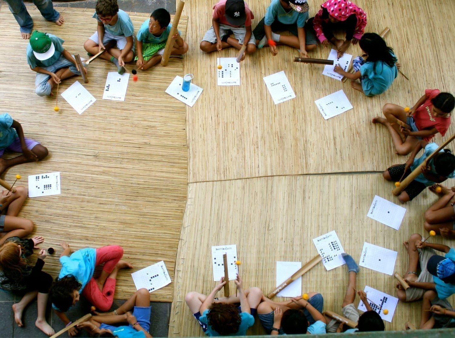 Bambajam Symphony music charts played in group