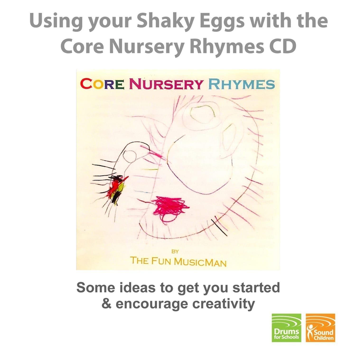 Egg Shakers - natural - Bag of 100