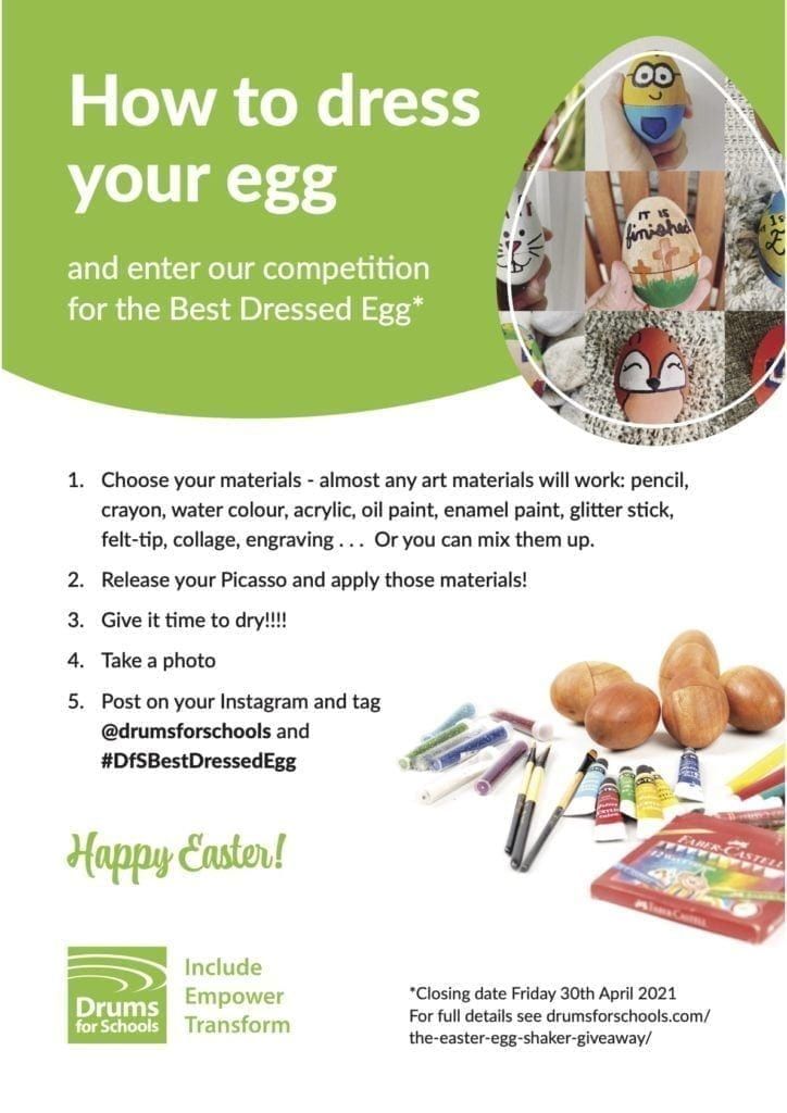 Best Dressed Egg Competition Flyer