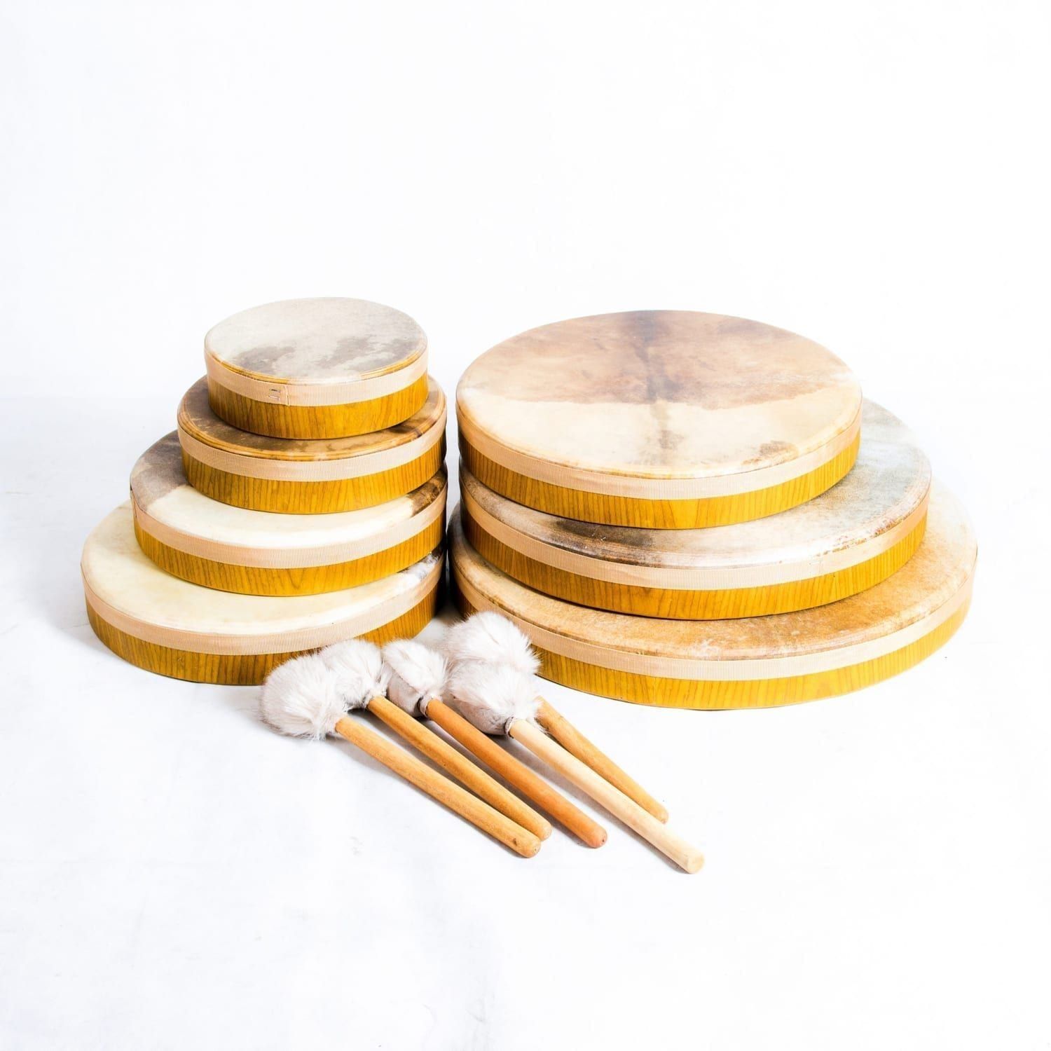 OW-frdr-7-Frame Drum-set-of-7-stack-1