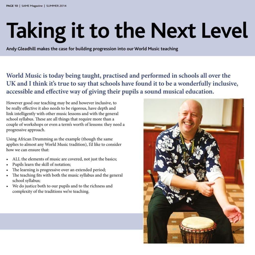 SAME Magazine — Taking it to the next level — Summer 2014