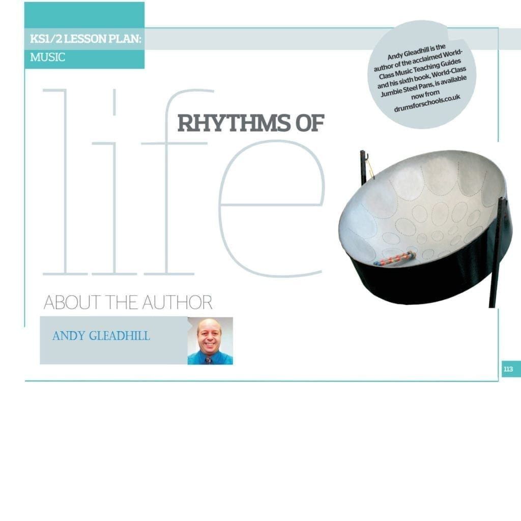 Teach Primary — Steel Pan Lesson Plan — 2019