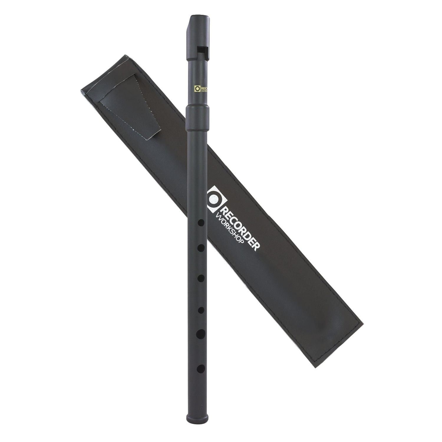 Irish penny whistle in key of C with great tone, durable ABS build, and easy cleaning. Comes with a free bag.