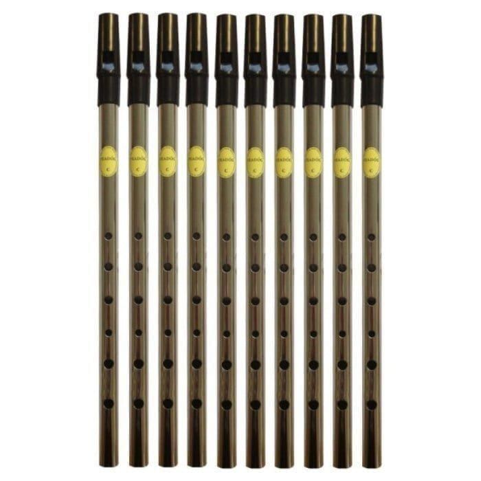 Feadóg Nickel C Whistle - 10 pack