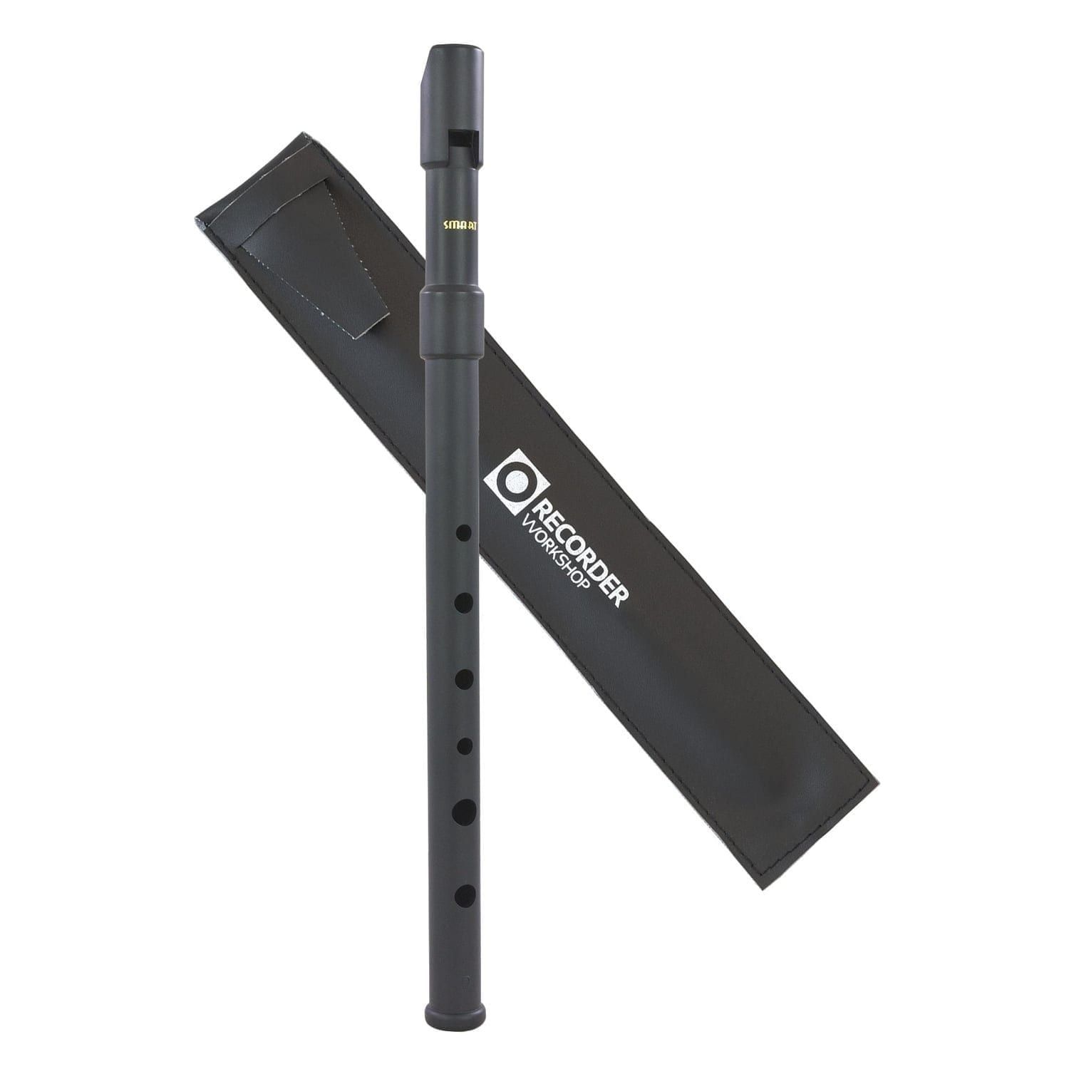 Irish tin whistle music key of D with superb tuning, easy playability, and durable ABS build. Includes pouch.