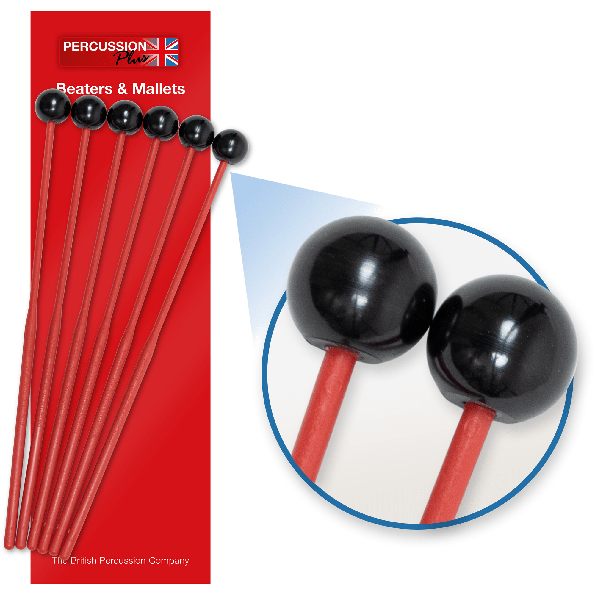Glockenspiel beaters from Percussion Plus PP066 - pack of 6