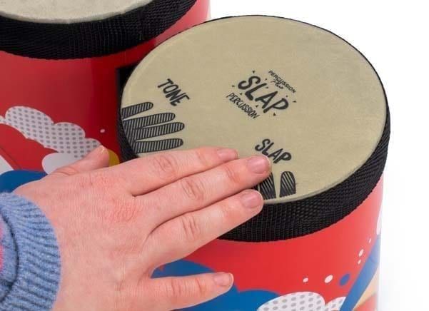 Image of PP Slap Percussion - Bongo Drum - played