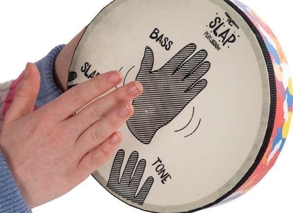 Image of PP Slap Percussion - Hand Drum played