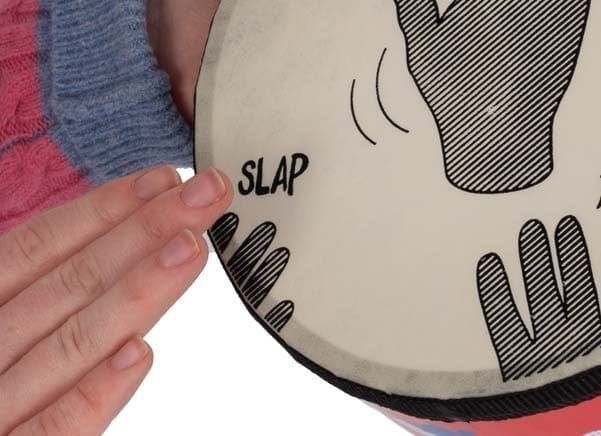 Image of PP Slap Percussion - Hand Drum - played