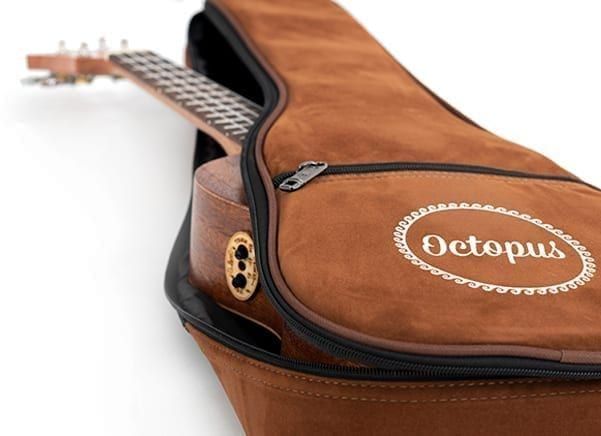 Image of Octopus Rosette electro-acoustic Ukulele in bag