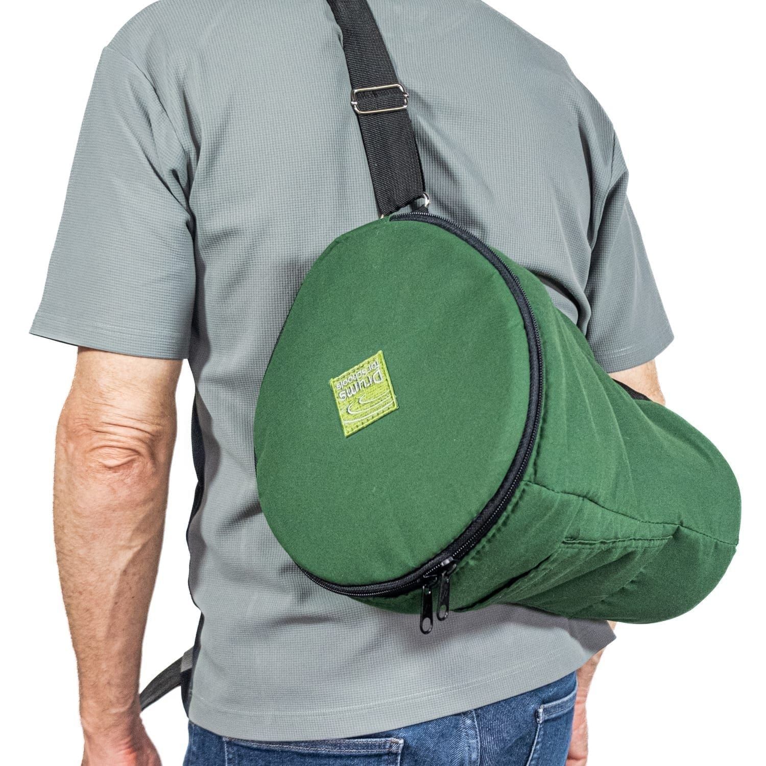 AD-BAcodj0835-Djembe-Drum-Bag-Standard-8in-diameter-35cm-high-cotton-Carried-back