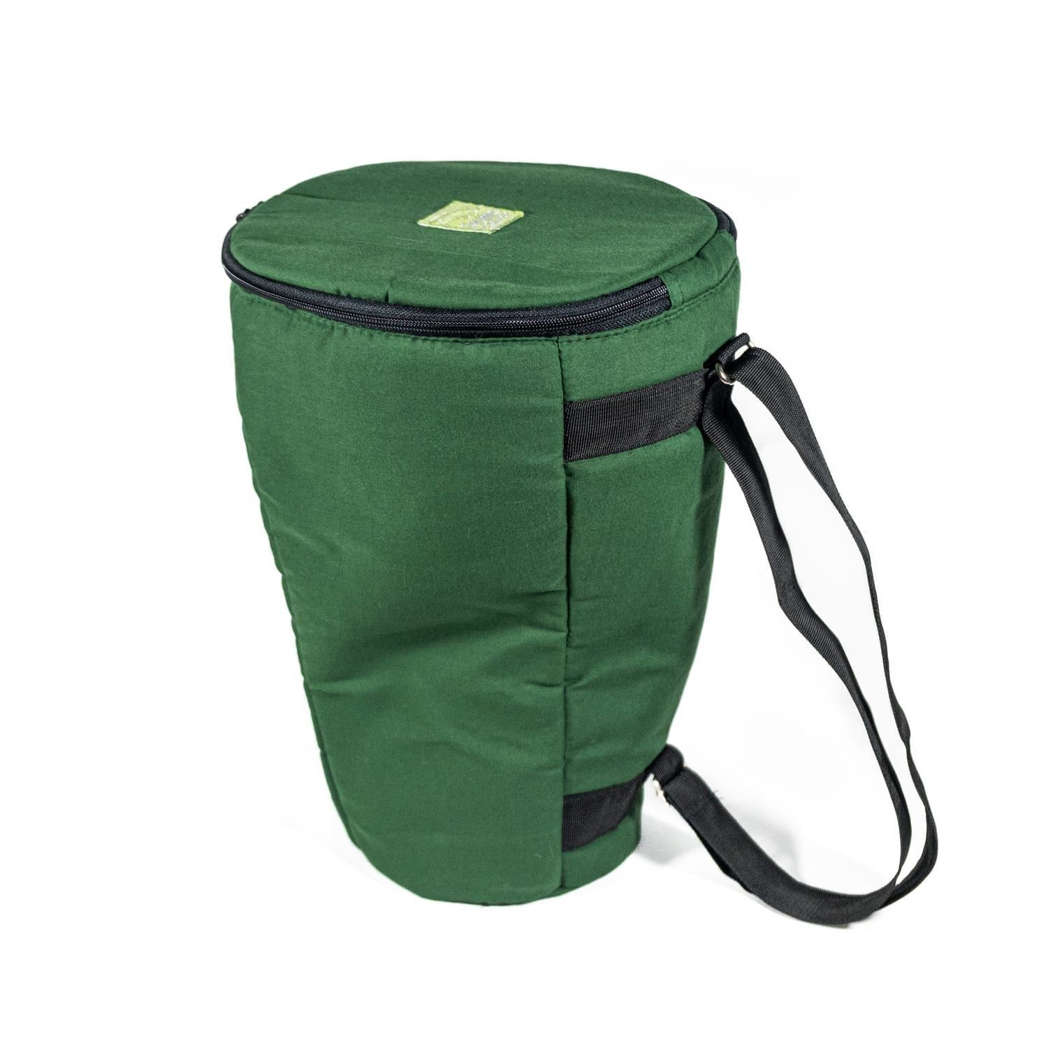 Djembe drum bag 9 inch, cotton fabric, 40cm high, padded for protection