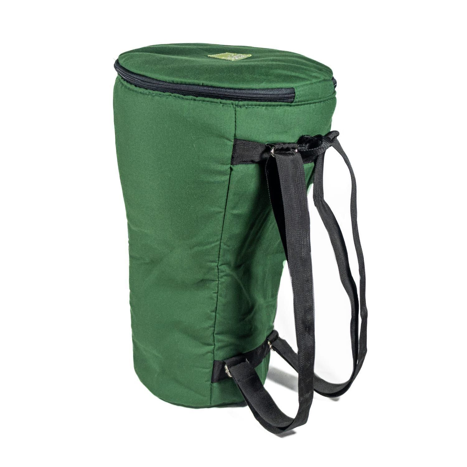 Djembe drum bag 10 inch, 50cm high, padded cotton case for transport & storage
