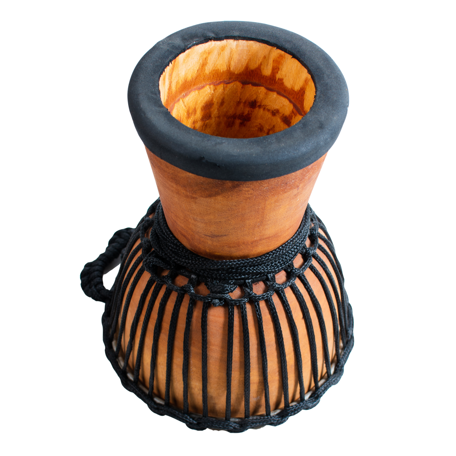 Image of AD-djwt0830-Djembe-drum-Wide-Top-8in-diameter-30cm-high-natural-rope