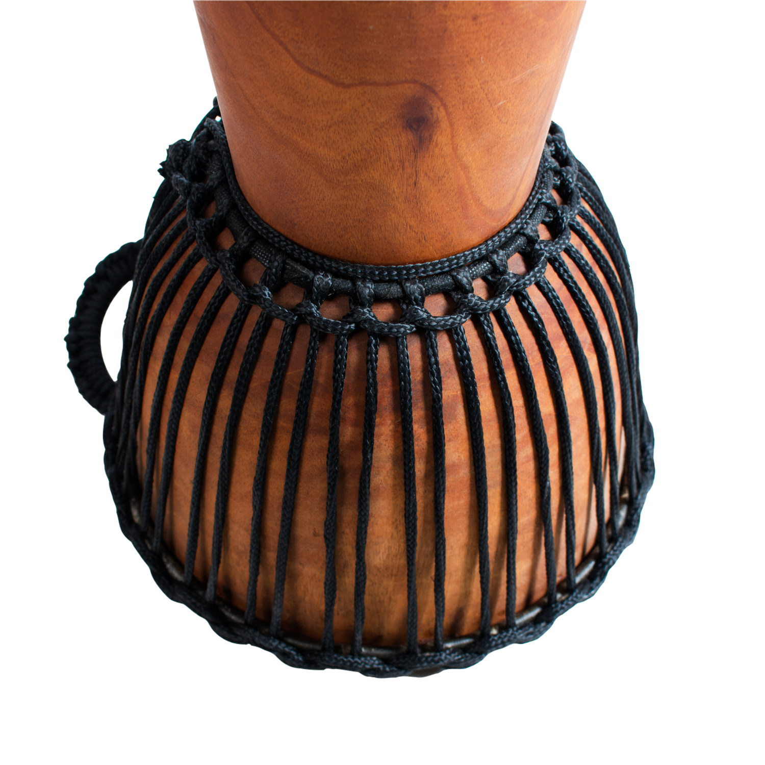 Image of AD-djwt0940-Djembe-drum-Wide-Top-9in-diameter-40cm-high-natural-rope
