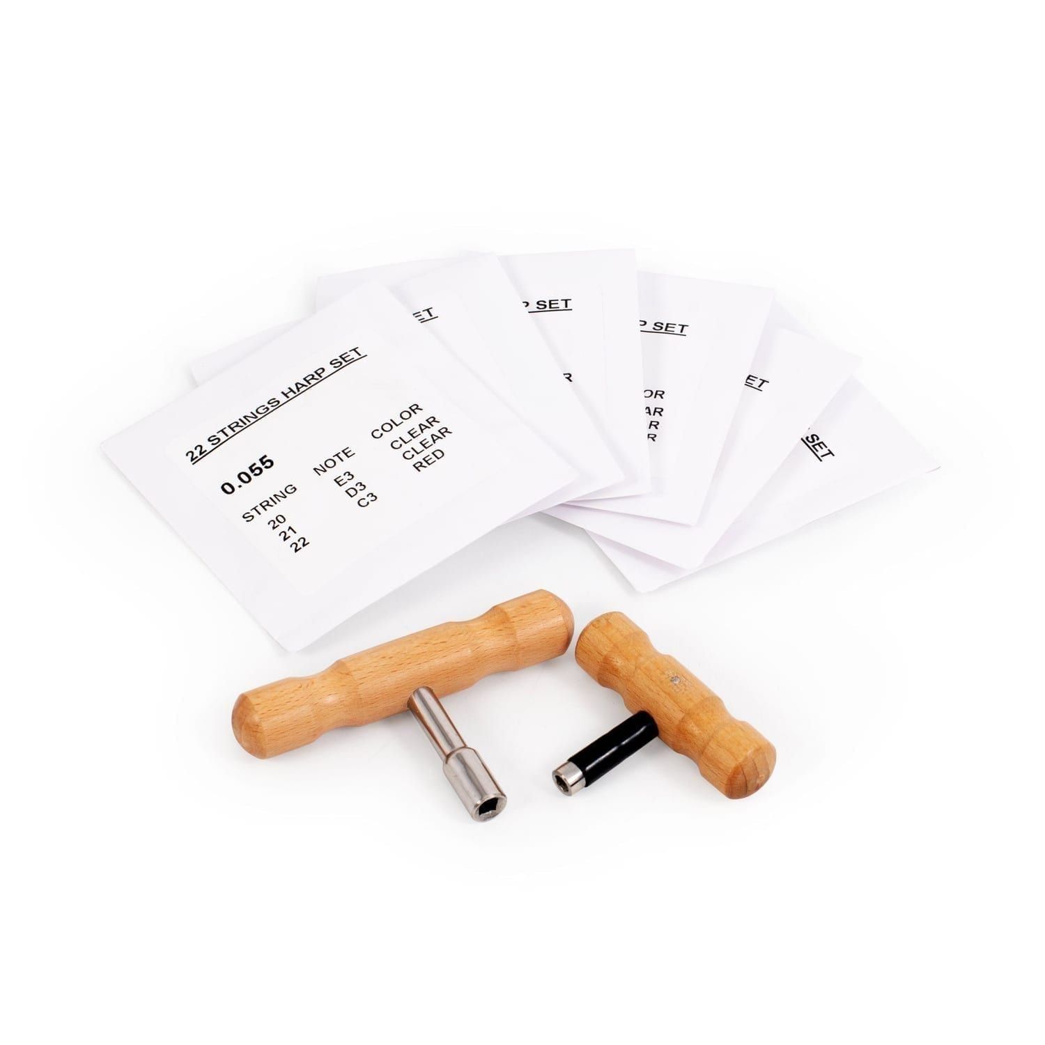 MMX celtic harp in natural - 22 strings