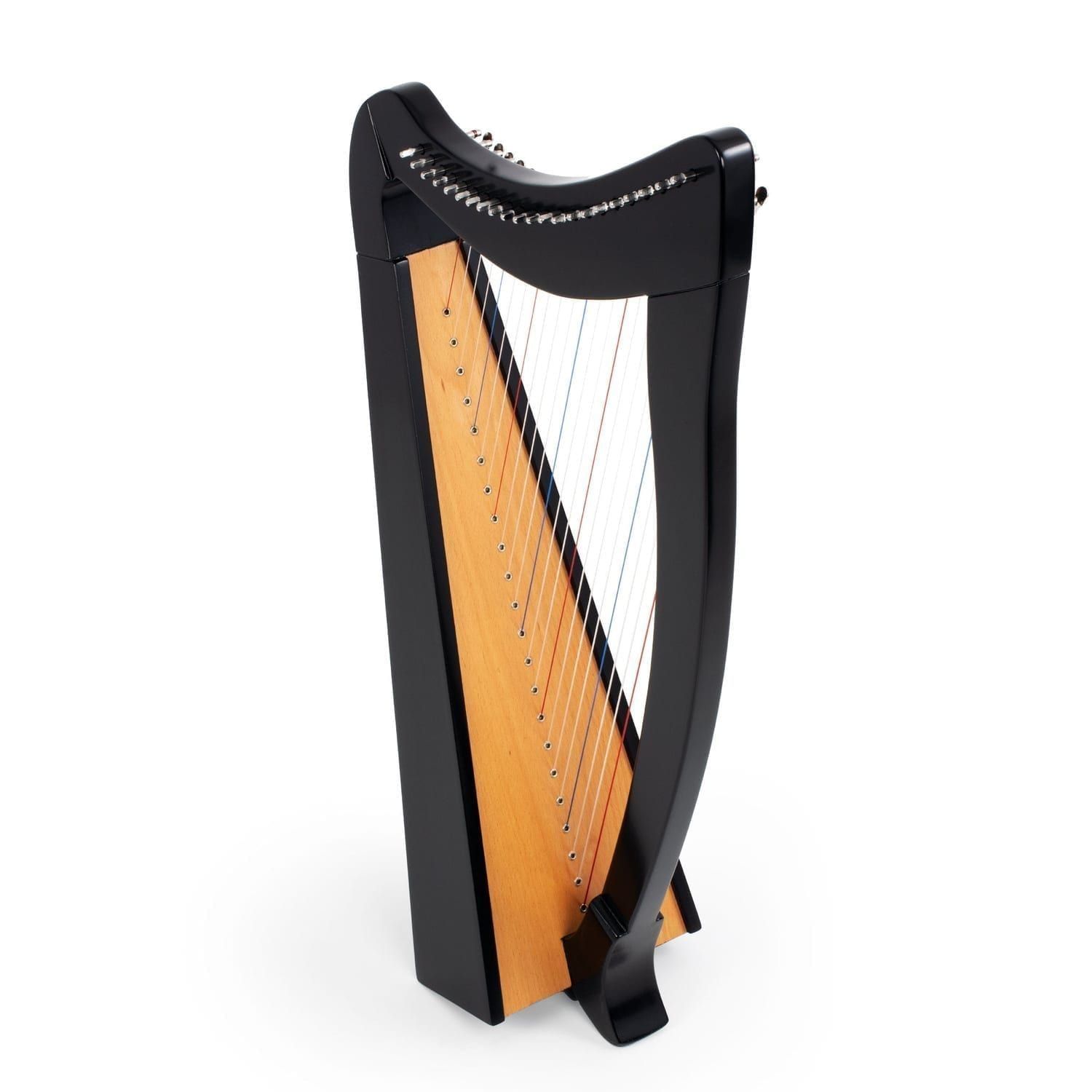 MMX celtic harp in
  black - 22 strings