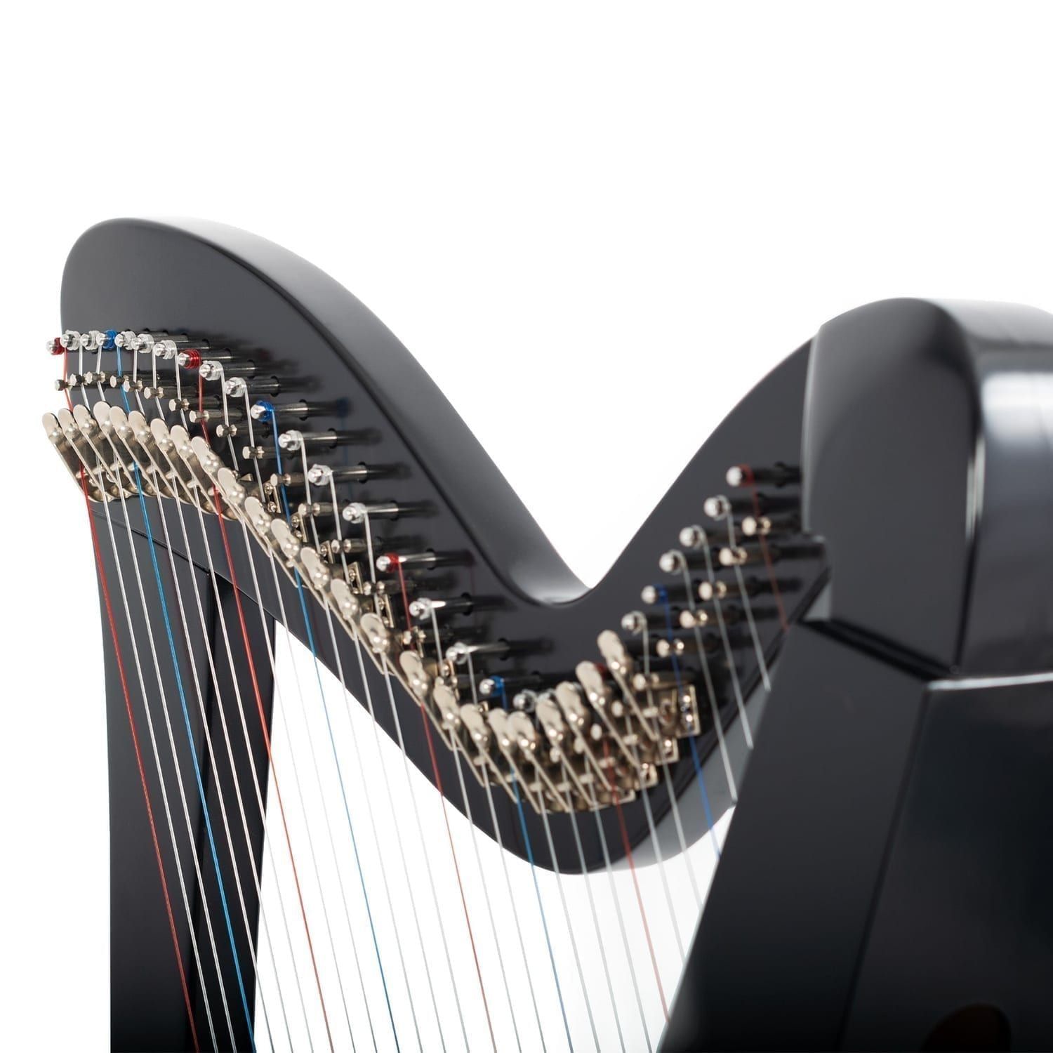 MMX celtic harp in black - 29 strings